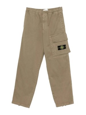 STONE ISLAND: カジュアルトラウザー - カジュアルパンツ - 緑