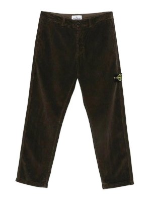 STONE ISLAND: カジュアルトラウザー - カジュアルパンツ - グレー