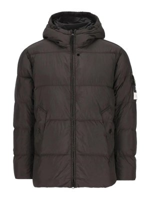 STONE ISLAND: giacche casual - Capospalla C/Piuma Rds Grigio Piombo