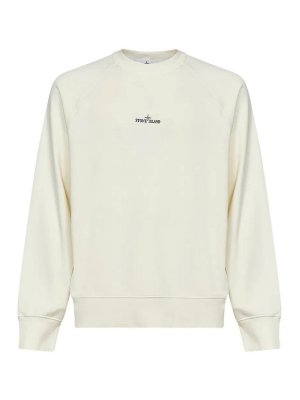 STONE ISLAND: スウェット＆セーター - スウェットシャツ/セーター - 白