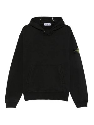 STONE ISLAND: スウェット＆セーター - スウェットシャツ/セーター - 黒