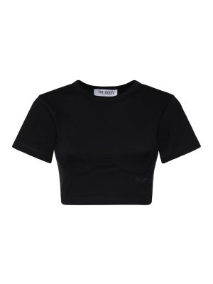 The Attico: T-shirts - T-Shirt - Noir