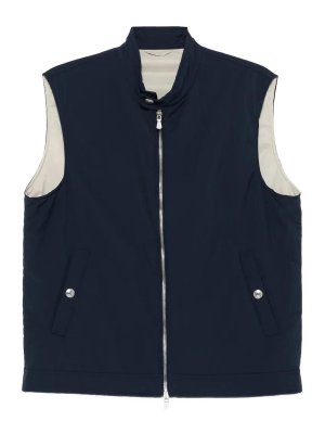 ELEVENTY: Gilets - Gilet - Bleu