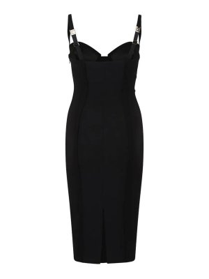 ELISABETTA FRANCHI: abiti al ginocchio - Abito Donna Nero