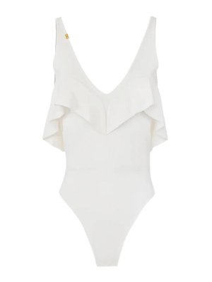 ELISABETTA FRANCHI: Top e canotte - Corpo Avorio