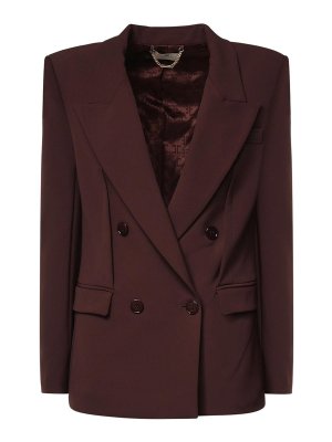 ELISABETTA FRANCHI: blazers - Cocoa jacket