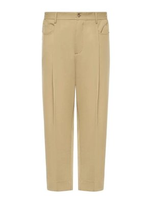 GIULIANO GALIANO: casual trousers - Camel trousers