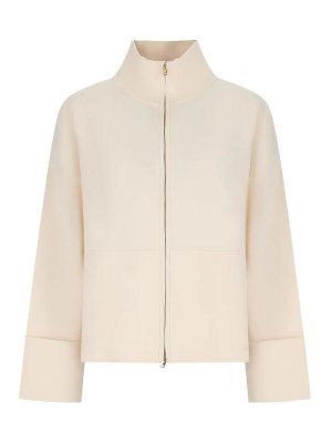 Max Mara: Cárdigans - Cárdigan - Crema