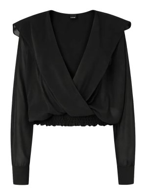 Pinko: blouses - Castiglione Blouse Voile Viscose