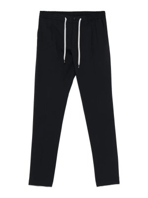 PT TORINO: casual trousers - Blue trousers