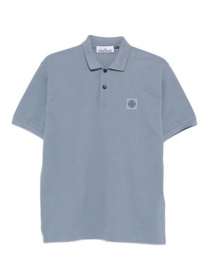 STONE ISLAND: Poloshirts - Poloshirt - Blau