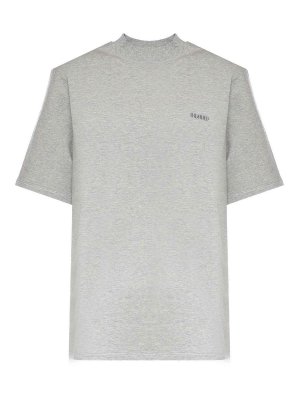 The Attico: T-shirts - T-Shirt - Grau