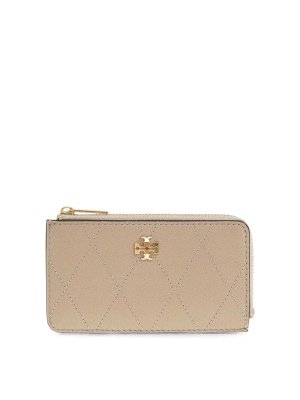 TORY BURCH: Portemonnaies und Geldbörsen - Portemonnaie - Beige