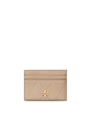 TORY BURCH: 財布＆ポーチ - 財布 - ベージュ