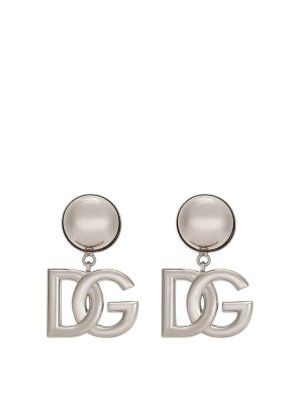 DOLCE & GABBANA: Ohrringe - Ohrring - Silber