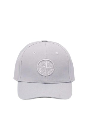 STONE ISLAND: hats & caps - Cappello Ash Grey