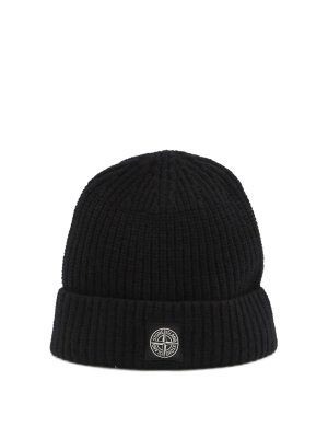 STONE ISLAND: cappelli - Berretto Rws Nero