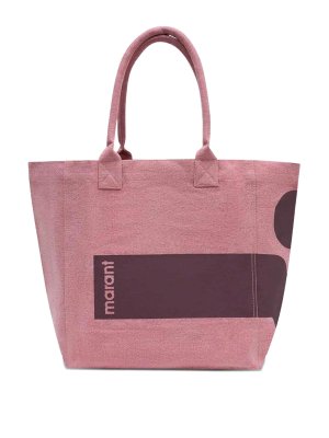 ISABEL MARANT: shopper - Yenky Porte Main Antik Rosa