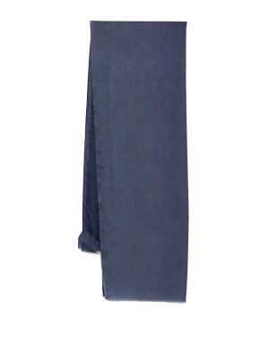 Max Mara: ストール＆ショール - ストール/ショール - ブルー