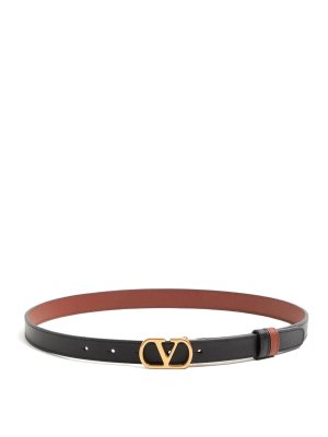 VALENTINO GARAVANI: Cinturones - Cinturón - Negro
