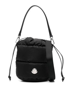 MONCLER: バケットバッグ - バケットバッグ - 黒