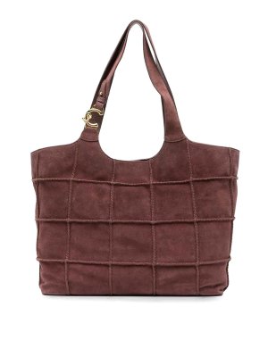 COCCINELLE: shopper - Borsa a mano Check Sueembro