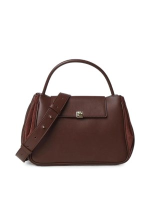 COCCINELLE: shopper - Borsa in Pelle Liscia/Pelle Scamosciata