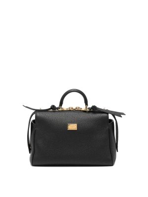 DOLCE & GABBANA: トートバッグ - トートバッグ - 黒