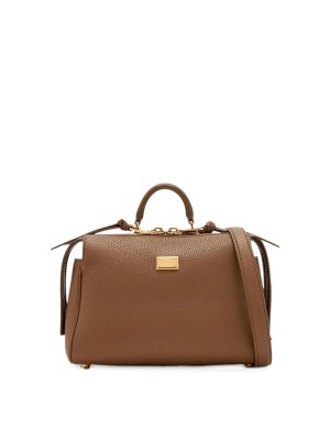 DOLCE & GABBANA: Handtaschen - Shopper - Camel