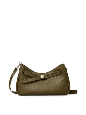 TORY BURCH: cross body bags - Romy Zip Top Crossbody Leccio