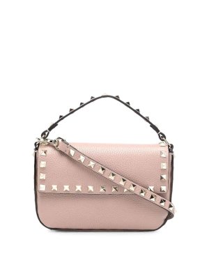 VALENTINO GARAVANI: クロスボディバッグ - クロスボディバッグ - ベージュ