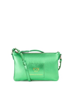 v°73: shoulder bags - Eli Pop Green Shoulder Bag