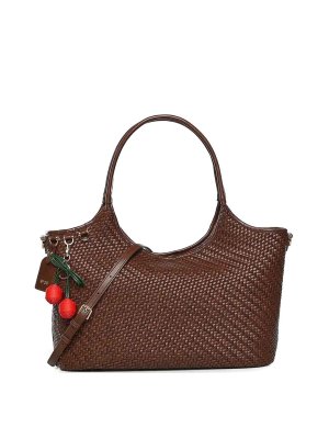 v°73: Sacs à main - Sac Cabas - Marron Foncé