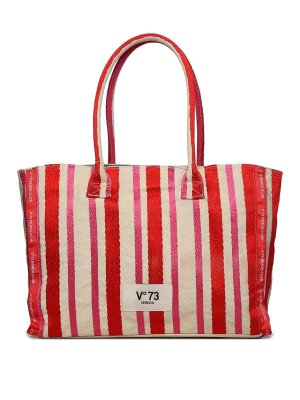 v°73: totes bags - Shopping Ilene Rosso/Multi