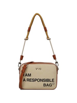 v°73: totes bags - Responsible Ofwht/Leather bag