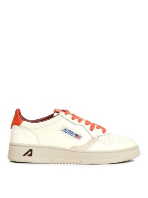AUTRY: trainers - Medalist Low Man  Nbk/Ele/Suede Pumpkin/Sand