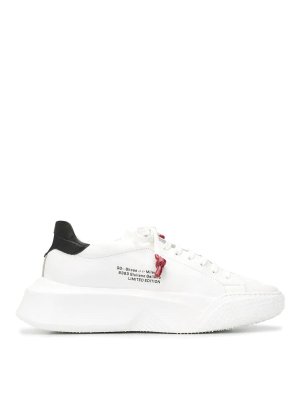 GIULIANO GALIANO: sneakers - Sneakers Nemesis Bianche