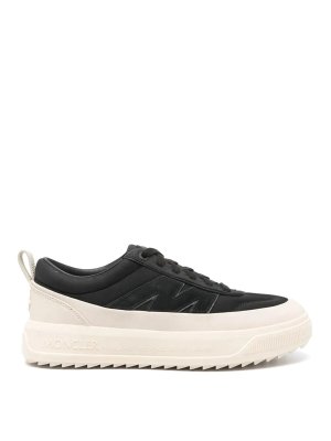 MONCLER: Chaussures de sport - Baskets - Noir