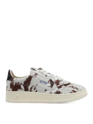 AUTRY: sneakers - Medaglia Low Wom Pony/Safari Drip/Brn