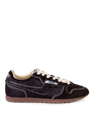 AUTRY: trainers - Windspin Low Wom  Pony/Mono Brown