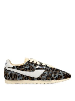 AUTRY: sneakers - Windspin Low Wom Pony/Crlea Grigio/Bianco