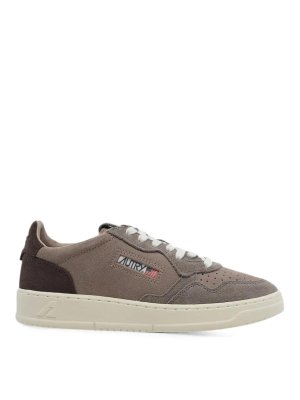 AUTRY: trainers - Medalist Low Man  Tric/Suede Taupe/Cotto