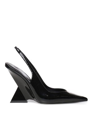 The Attico: Escarpins - Chaussures À Talon - Noir