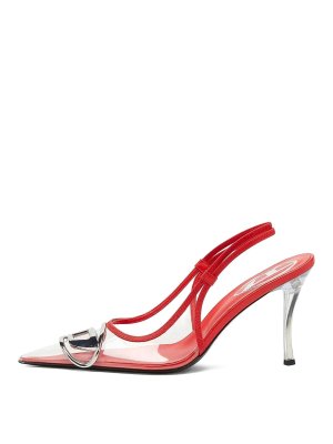 DIESEL: scarpe décolleté - DÃ©colletÃ© Venus D-Venus Sb Rosso
