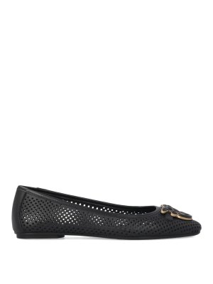 Pinko: flat shoes - Max 11 - Ballerina Nappa Black#Z99