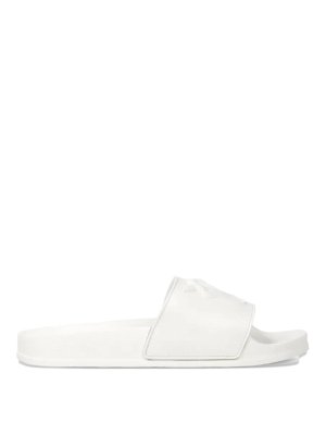 Pinko: sandals - Dilly 01 - Slipper Rubberized White#Z1B