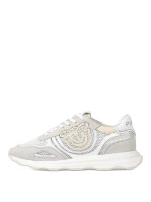 Pinko: sneakers - Zoe 18B - Sneaker in pelle scamosciata
