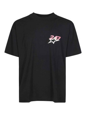 REPRESENT: t-shirts - T-Shirt Star Print Oversized
