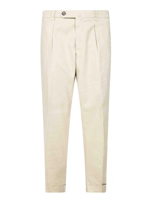 BERWICH: casual trousers - Pantalone Lavato Over Fit