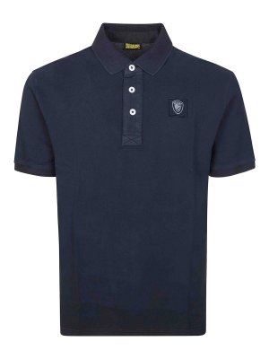 BLAUER: Polos - Polo - Azul